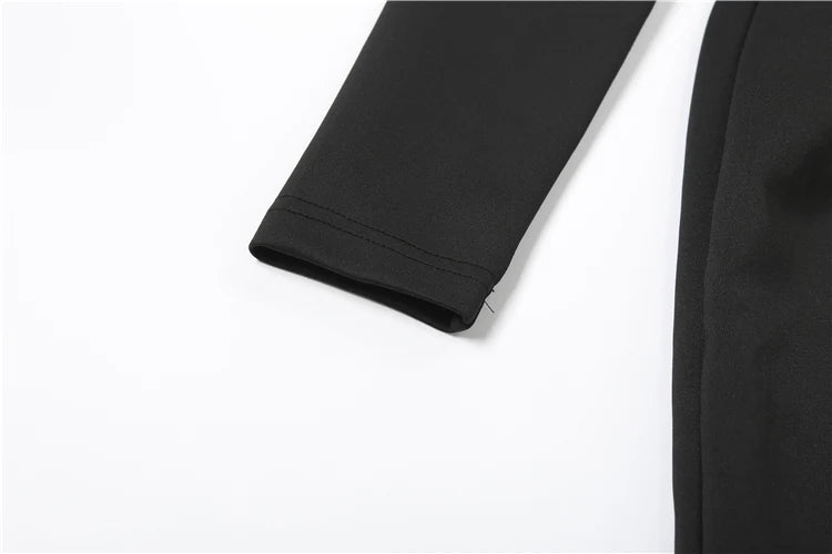 Kliou Casual Elegant Long Dresses Woman.
