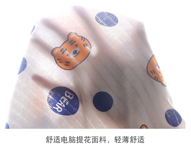 Kids Sleeveless Set Summer Cotton Girls' Shorts Pajamas Korean Style Boys.