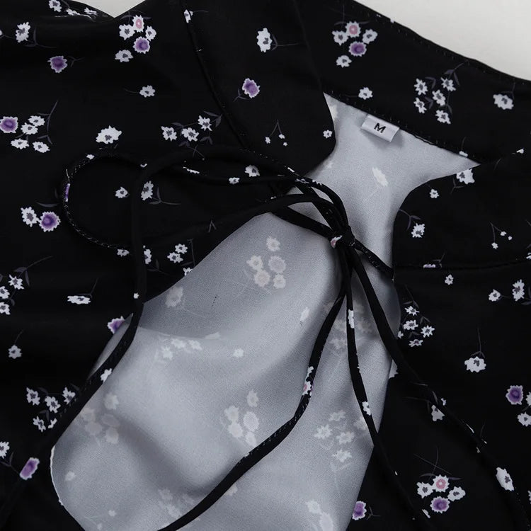 Women’s Tossy Printed Lace-Up Fashion Dress.
