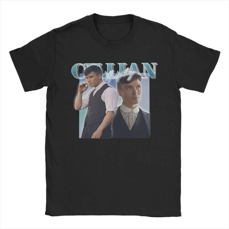 Cillian Murphy - Tommy Shelby - Peaky Blinders graphic Men's T-Shirt.