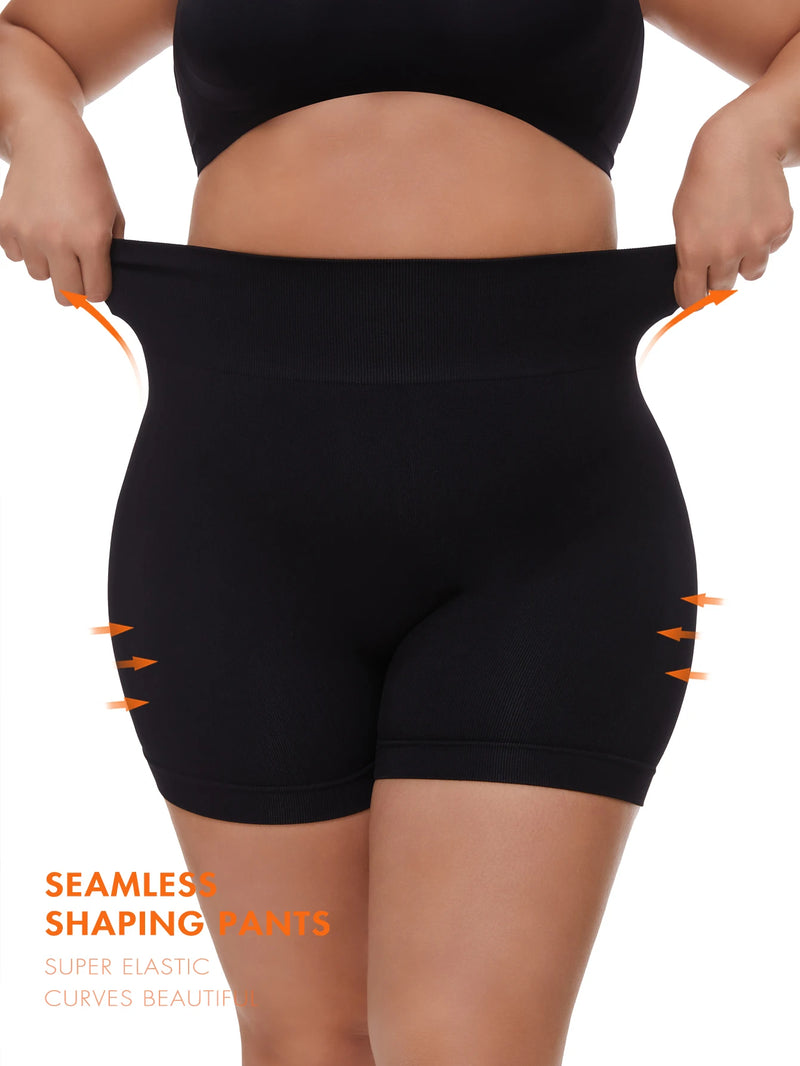 Women's Seamless Shapeing shorts High waist-lift Shapeing Panties Safety.