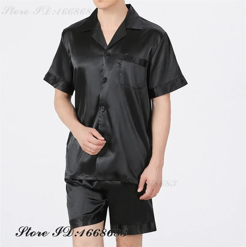 Men’s Sleepwear 2Pcs Pajamas Set.