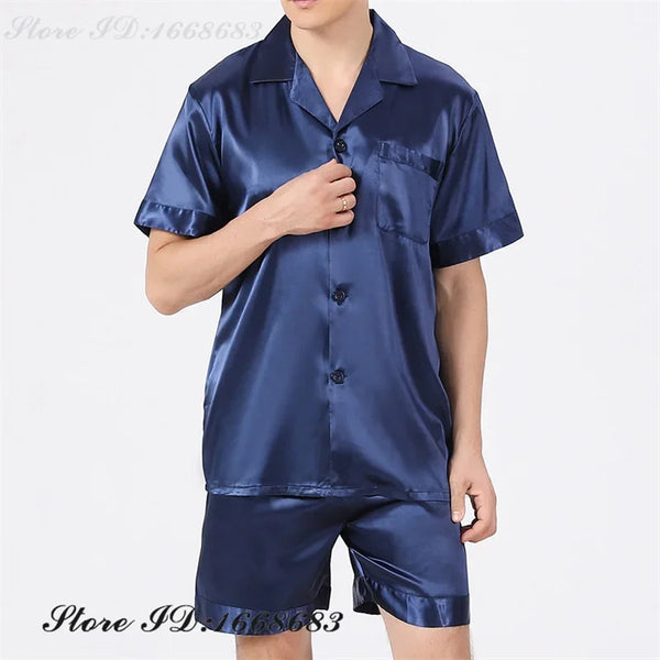 Men’s Sleepwear 2Pcs Pajamas Set.