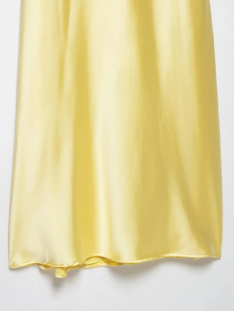 Sexy Chic Satin Women Party Dress V Neck Backless Long Eevning Club Dress.