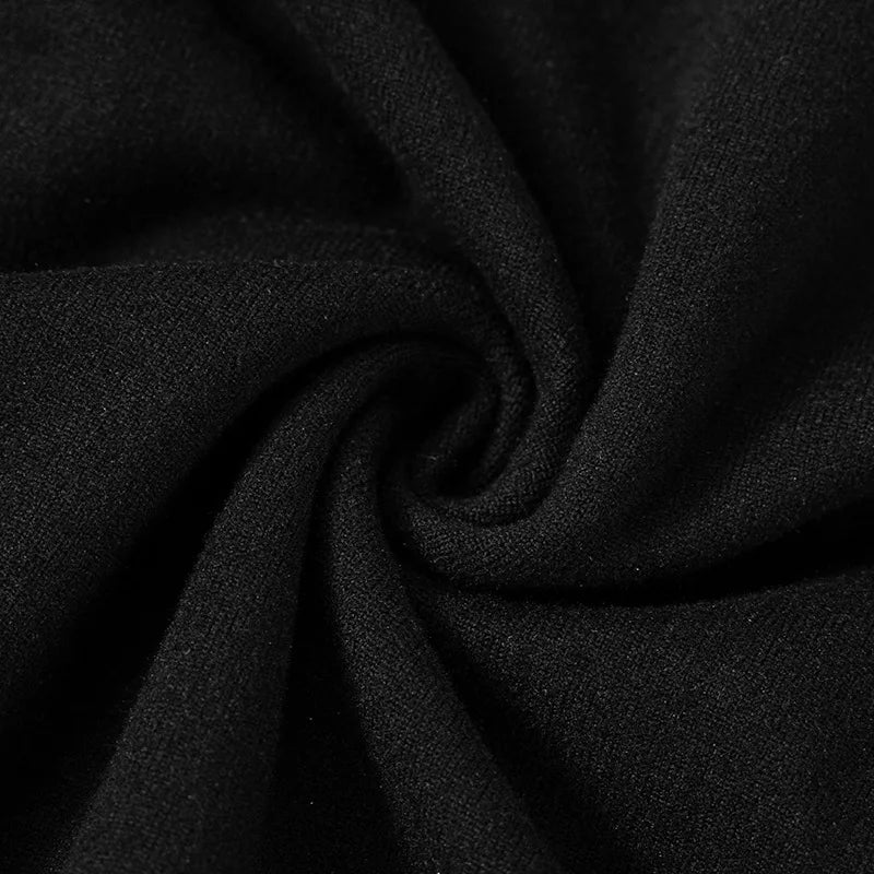 Talenza Elegant Contrast Color Mini Dress Women's Sexy High Neck Short.