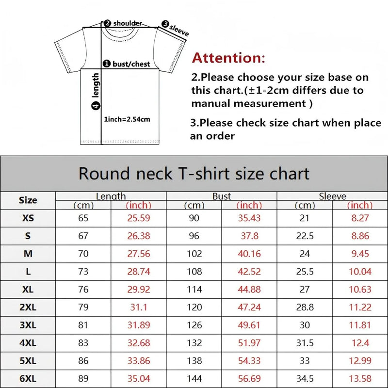 Men’s T-shirt features a casual fashionable comfortable soft and breathable 3D.
