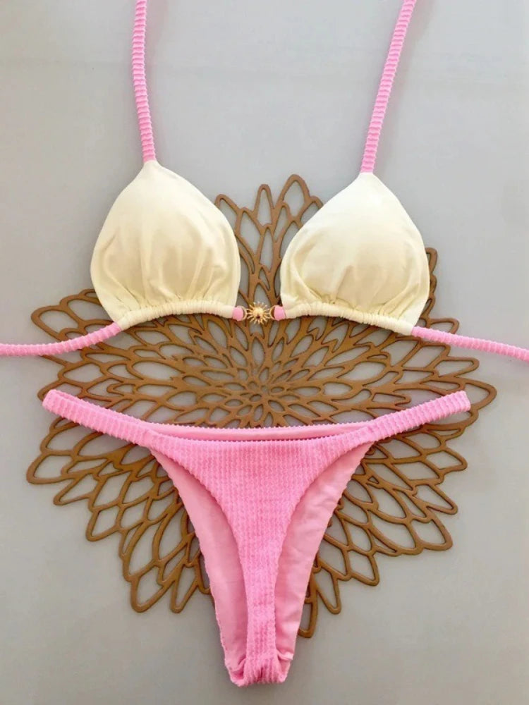 Bikinis Push Up Women Swimsuits Sexy Swimwear Brazilian Bikini Set.