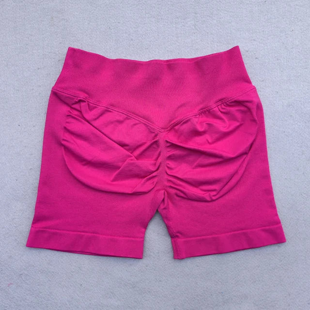Shorts Set 2 Pieces Seamless Yoga Set Workout Tracksuit Women Halter Sport.