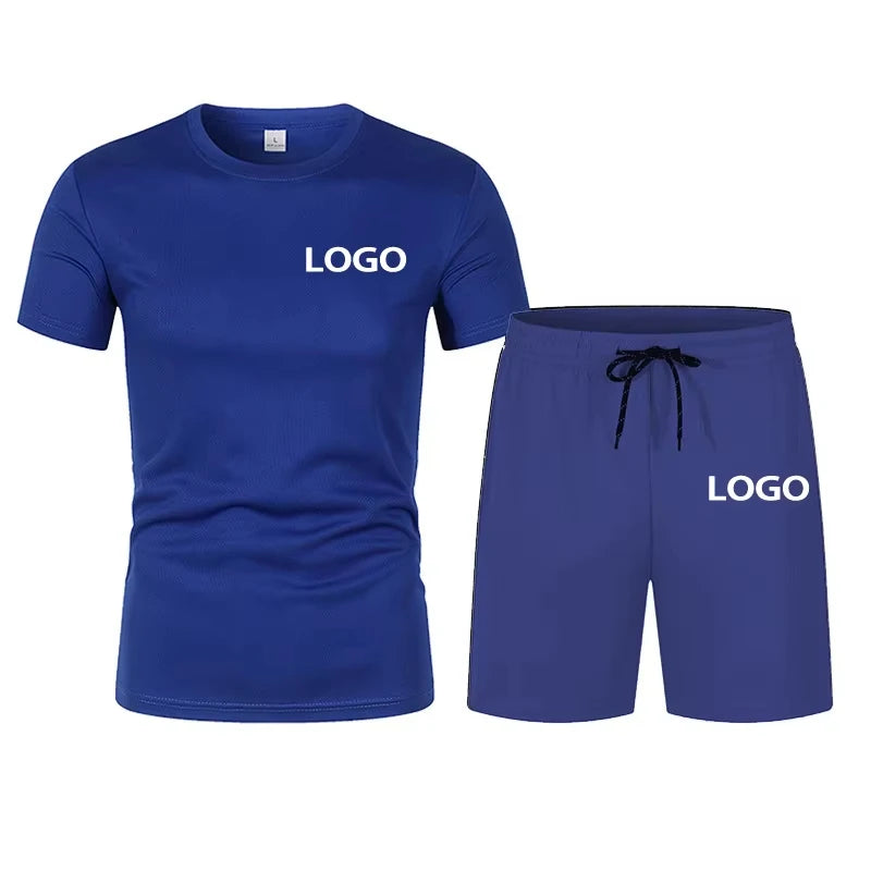 Customized Logo Your Design Short Sleeved DIY Men's Sports.