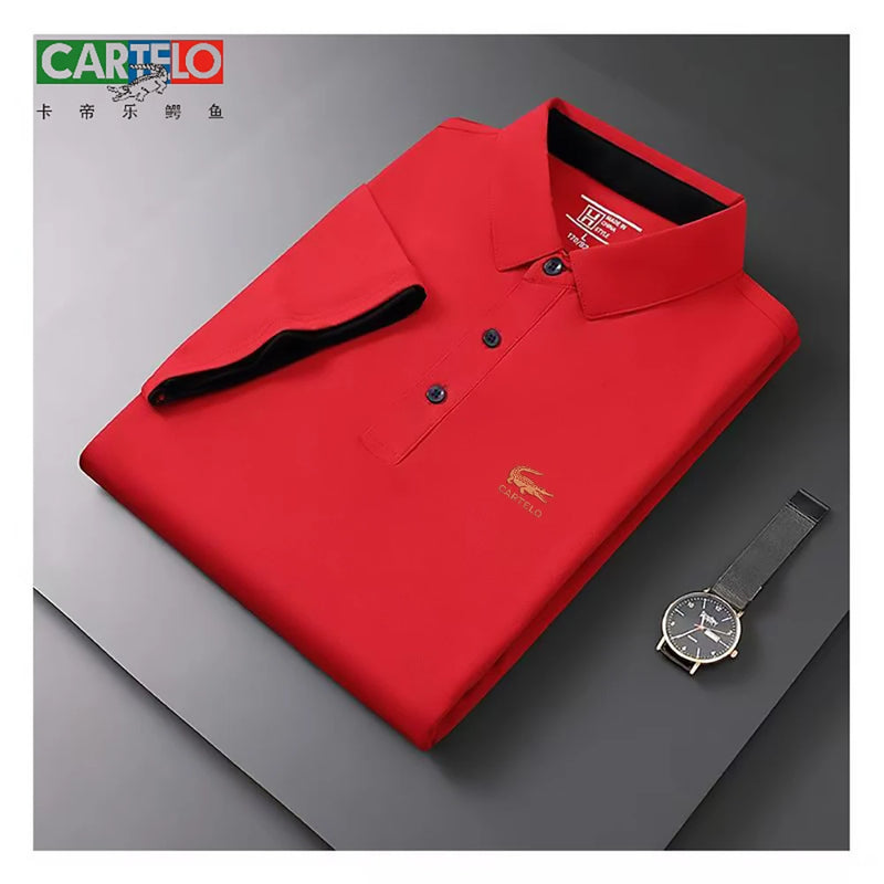 Men's Polo Shirt Summer Casual Short Sleeve Cotton Polo Shirts.