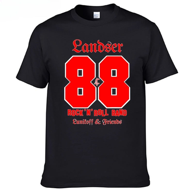Landser Rock Band T-shirt - Pure Cotton Men's Shirt.