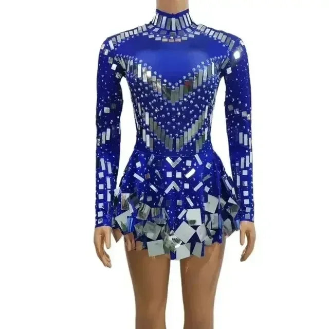 Nightclub Party Celebrate Dress Women Dancer Performance.