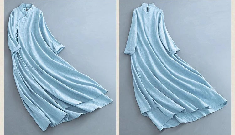 Spring Autumn New Womens Dresses Vestidos Robe Elbise Loose.