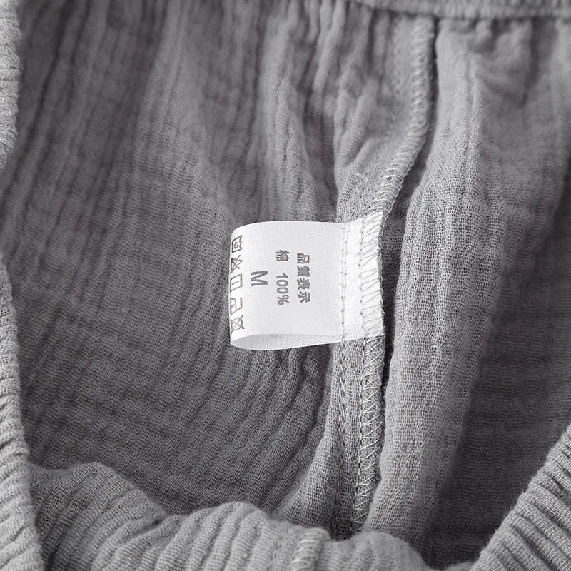 Men's Sleepwear Clothes for Spring and Autumn Cotton.