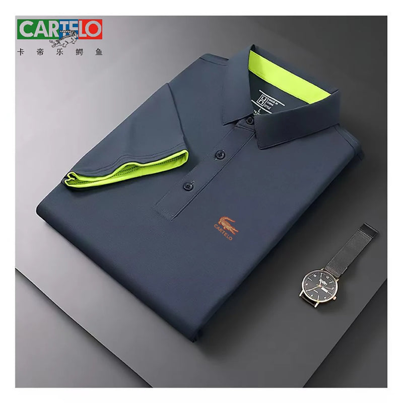 Men's Polo Shirt Summer Casual Short Sleeve Cotton Polo Shirts.