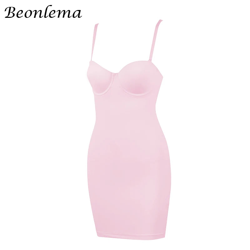 Short Bodycon Dress Backless Skinny Straps Solid Casual Sexy for Women.