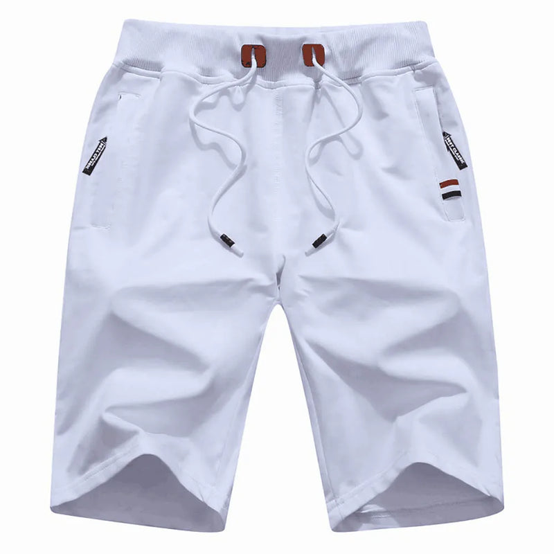 Men's Shorts Summer Breeches Cotton Casual Sweat Bermudas.