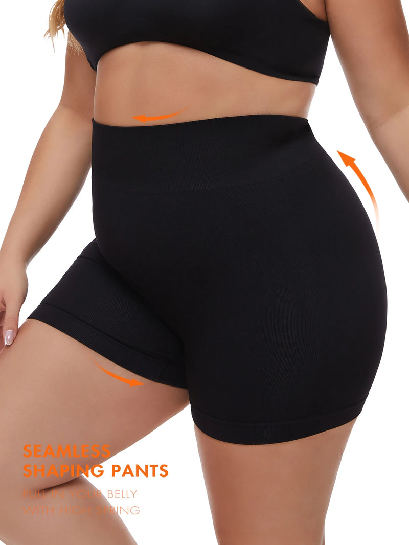 Women's Seamless Shapeing shorts High waist-lift Shapeing Panties Safety.
