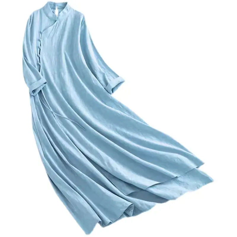 Spring Autumn New Womens Dresses Vestidos Robe Elbise Loose.