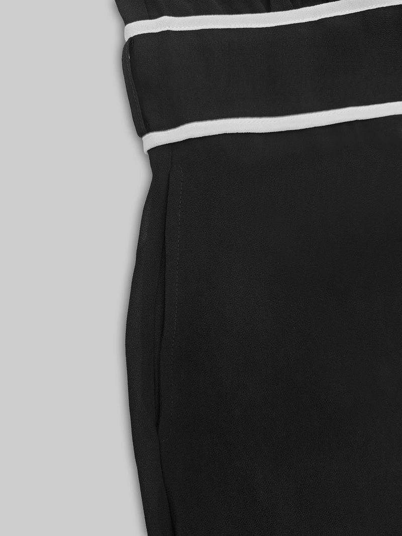 Women’s French Elegant Chiffon Maxi Dress.