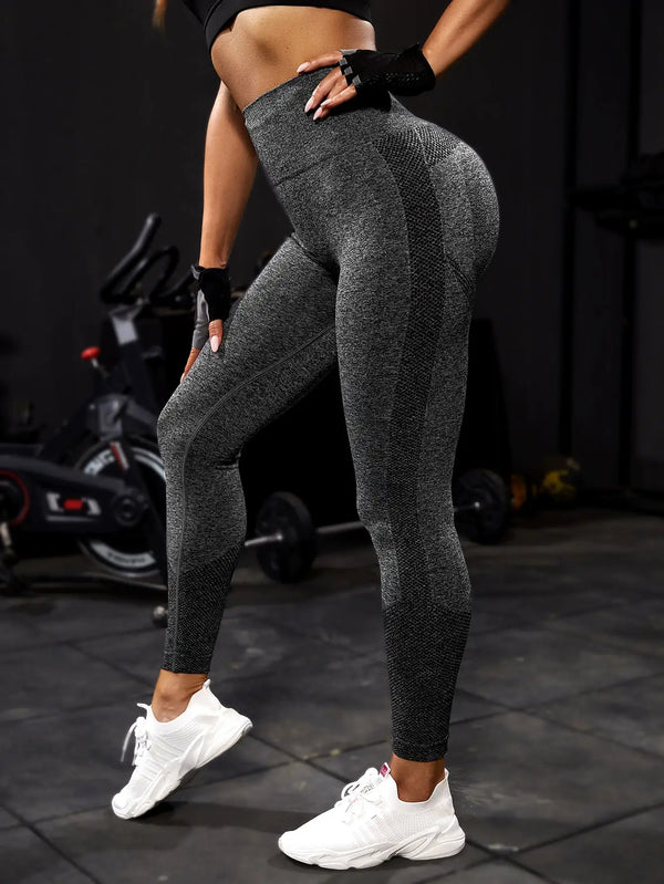 Yoga Sport Women Fitness Seamless Workout Leggings Fashion Push Up.