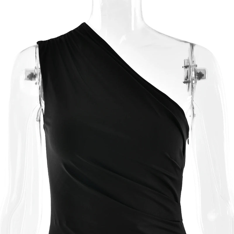 Women’s Maxi Dress Brown Sleeveless Evening Dress.