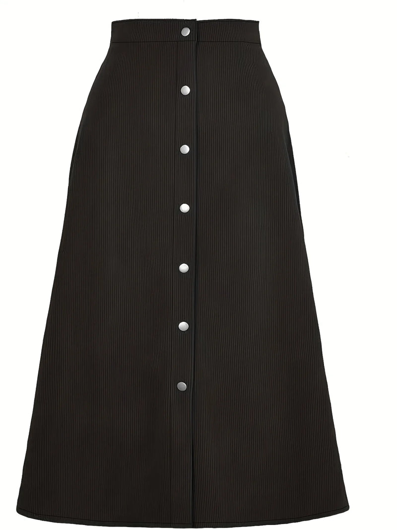 Women Plus Size Autumn Skirt.