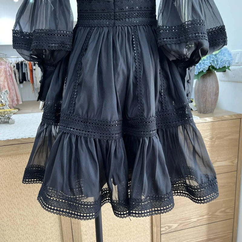 Luxury Organza Prom Evening Dresses Women Summer Autumn.