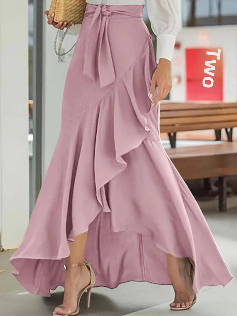 Sexy High Waist Fish Tail Skirt Half Length Women's Skirt.
