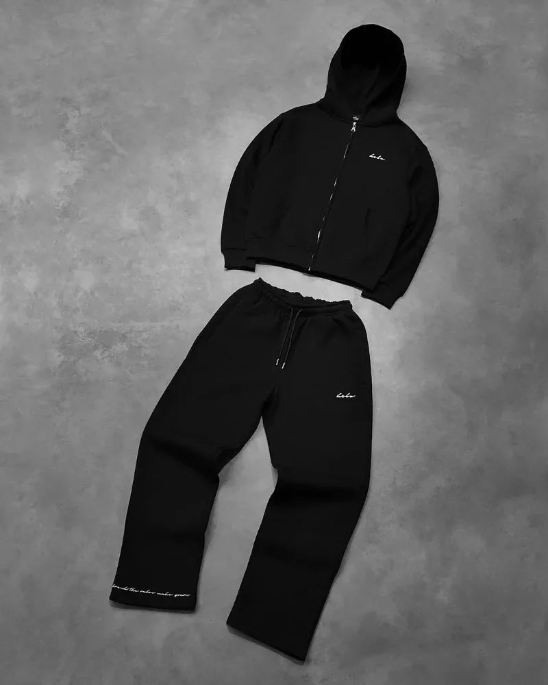 Men Clothing set Punk Street retroGothic tracksuit Harajuku Trend Hip Hop.