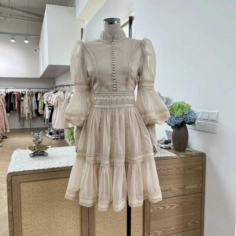 Luxury Organza Prom Evening Dresses Women Summer Autumn.