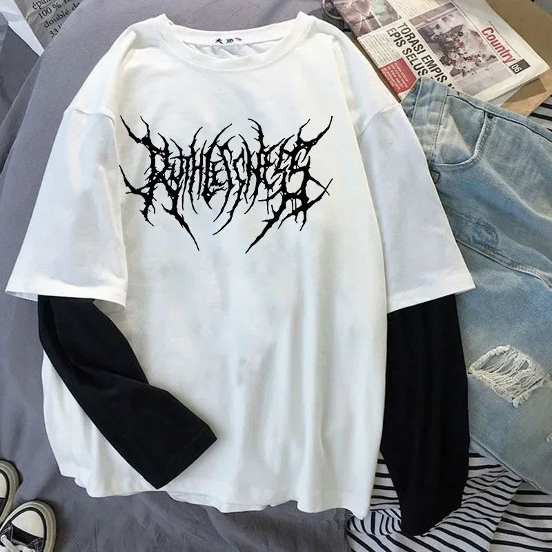 Women's Top Long Sleeves T Shirt Outdoor Loose Shirt.