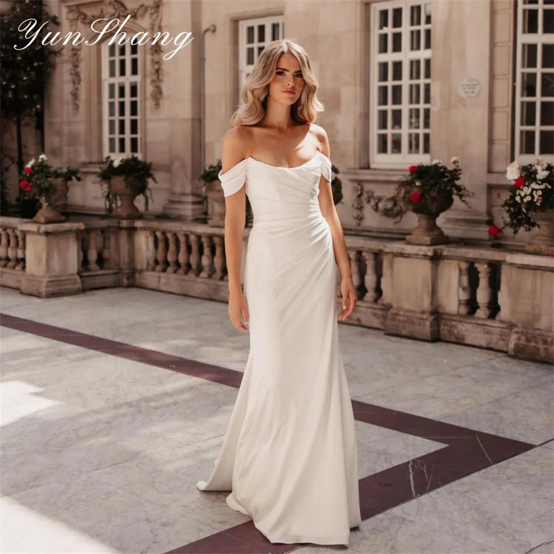 Women’s Yunshang Elegant Mermaid Wedding Dresses.