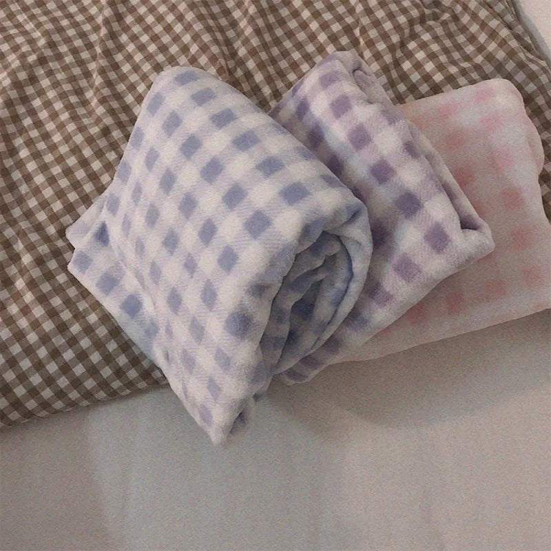 Fleece Thick Warm Women's Pajamas Set Winter Sleepwear Casual Solid.