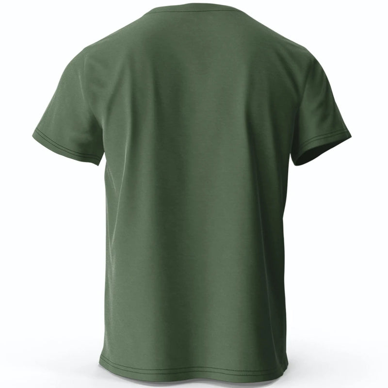 T-Shirt Lightweight Round Neck Short Sleeve Tee, Perfect for Men & Women.