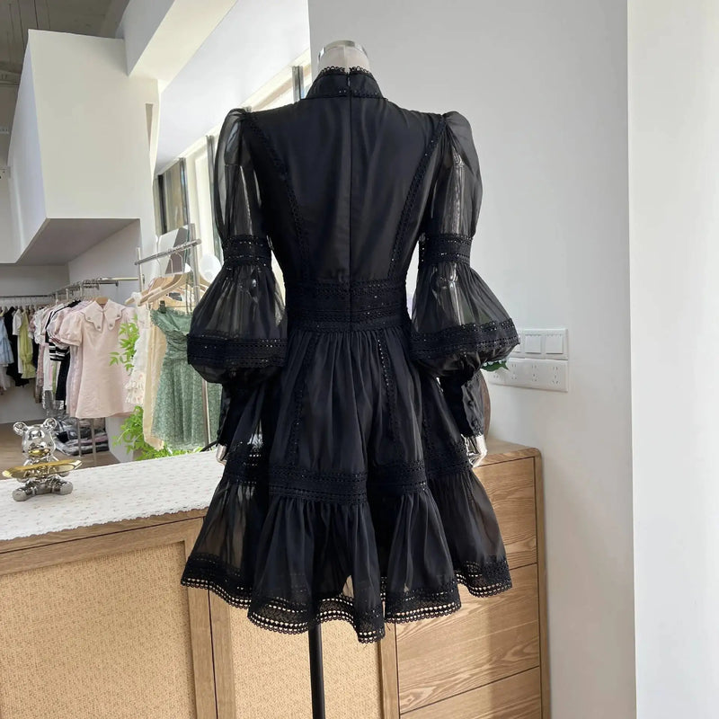 Luxury Organza Prom Evening Dresses Women Summer Autumn.