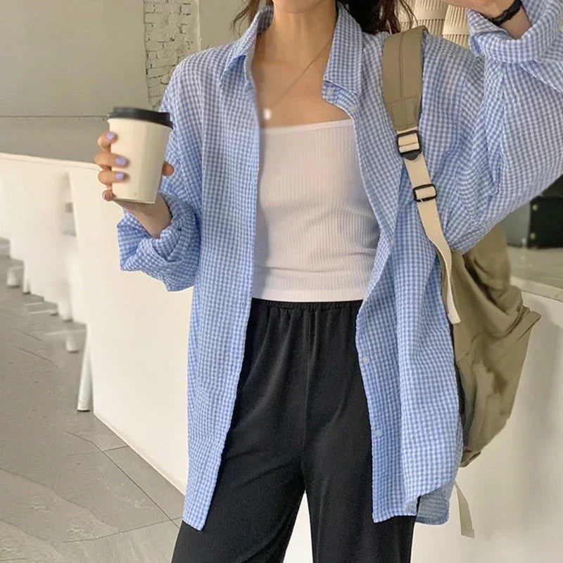 Women's Shirt Sunscreen Long Sleeves Shirt Summer.