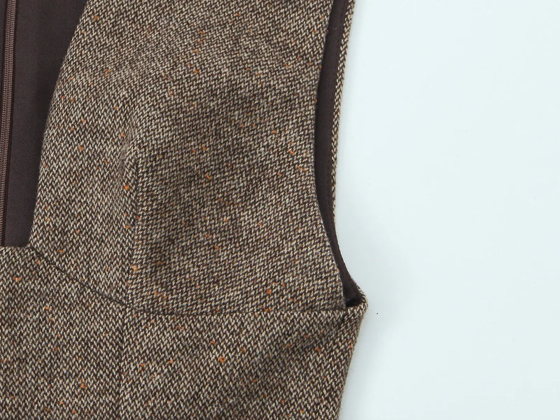Women's Sleeveless Dress Autumn Winter New Style.