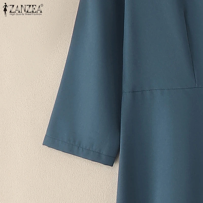 Women's Pleated Midi Dress.