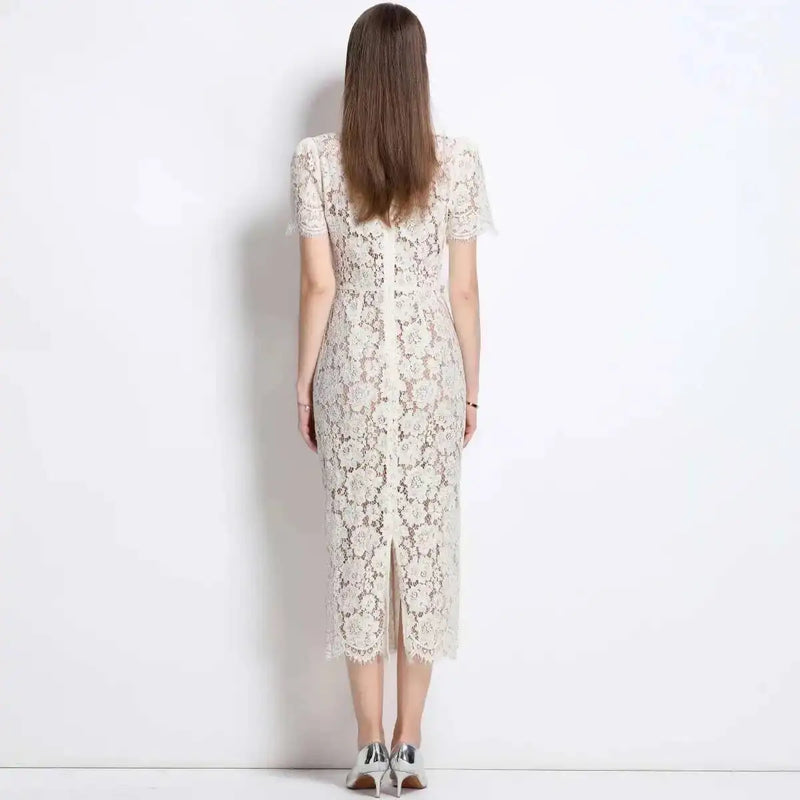 Women’s Luxury Crystal Bow Evening Formal Dress.