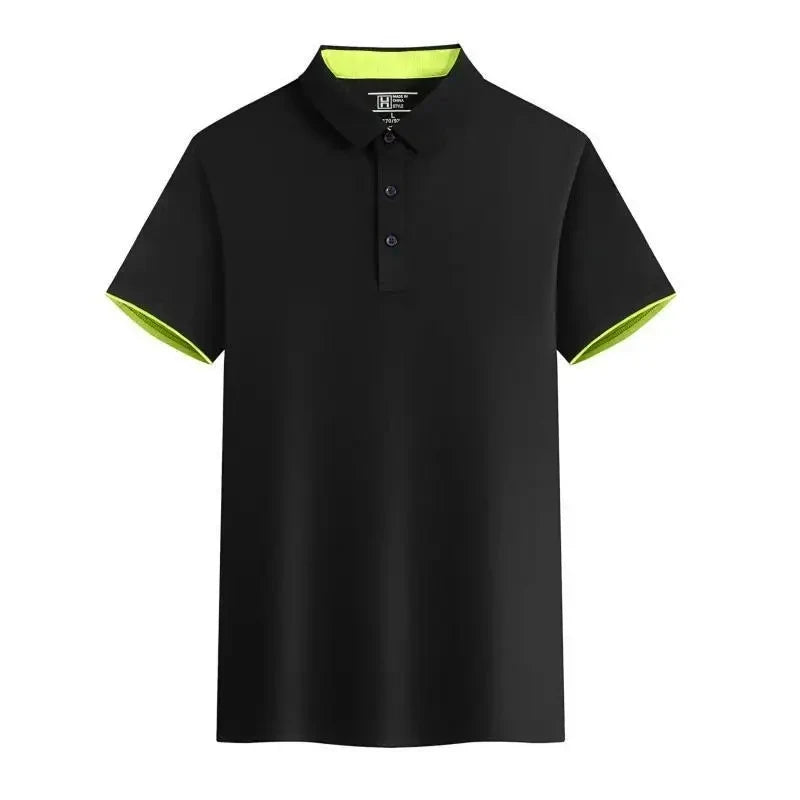 Men's Polo Shirt Summer Casual Short Sleeve Cotton Polo Shirts.