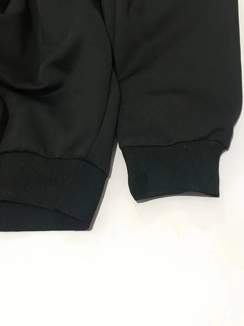 Solid Color Zip Up Jacket, Elegant Long Sleeve Baseball Collar.