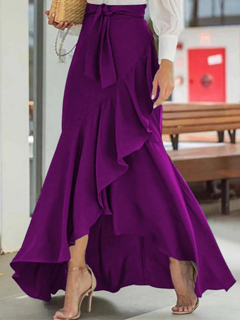 Sexy High Waist Fish Tail Skirt Half Length Women's Skirt.
