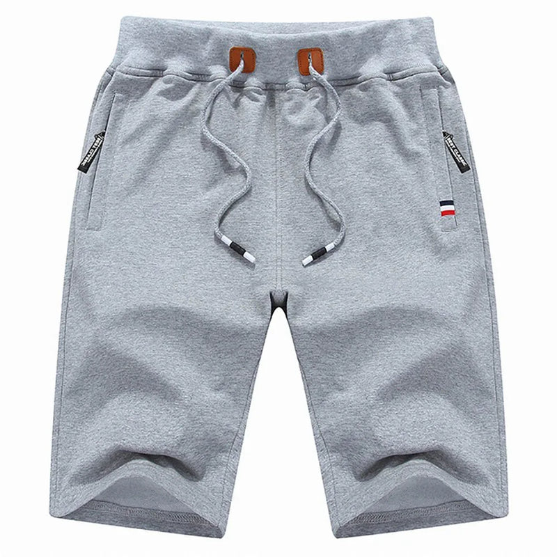 Men's Shorts Summer Breeches Cotton Casual Sweat Bermudas.