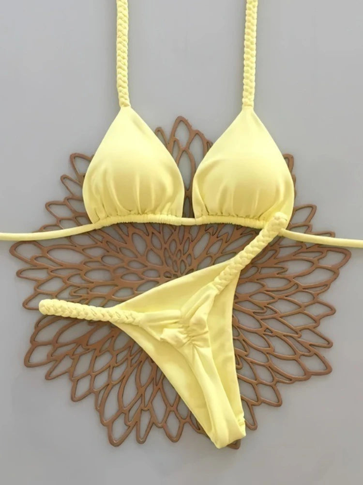 Bikinis Push Up Women Swimsuits Sexy Swimwear Brazilian Bikini Set.