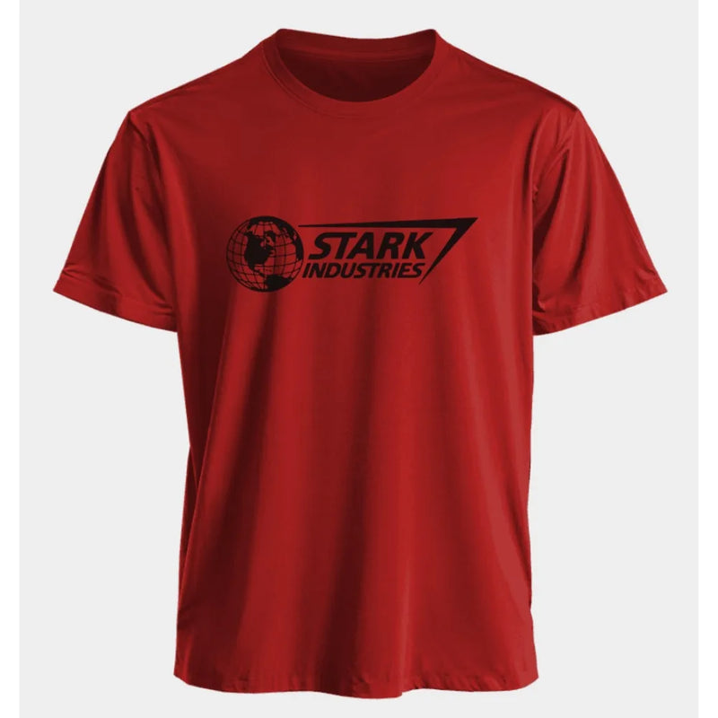 Marvel Men's T-shirts Iron Man Stark Industries Summer.