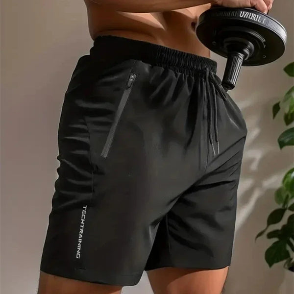 Summer Shorts Men Gym Sport Running Squat Fitness Workout.
