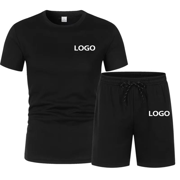 Customized Logo Your Design Short Sleeved DIY Men's Sports.