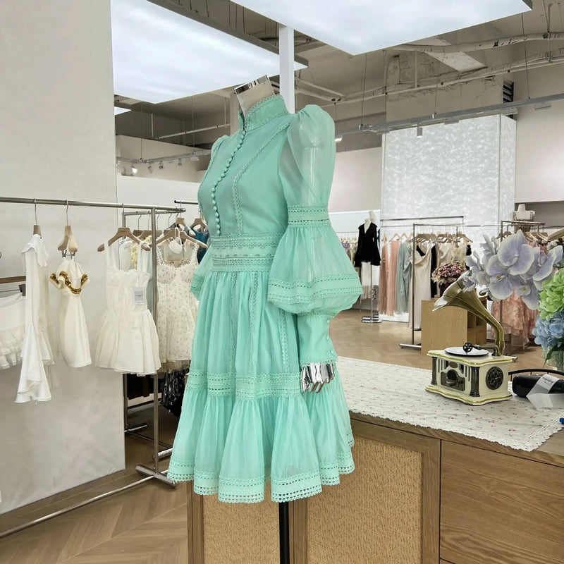 Luxury Organza Prom Evening Dresses Women Summer Autumn.
