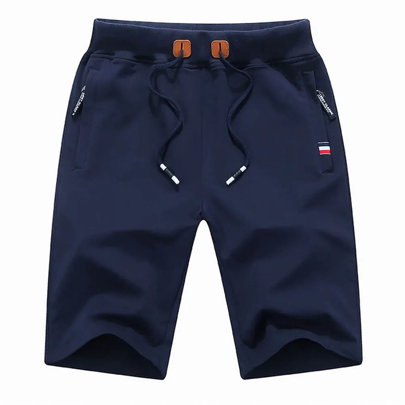 Men's Shorts Summer Breeches Cotton Casual Sweat Bermudas.